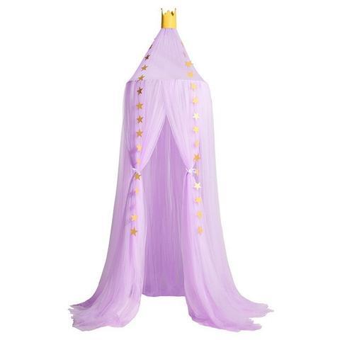 Children's Mosquito Net Baby Crown Army Mesh Bed Tent Star Ornaments