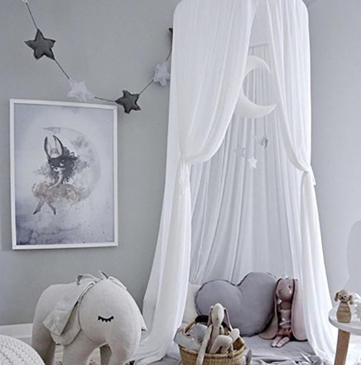 summer baby ceiling tent chiffon mosquito net children's room tent bed book bed mattress tent