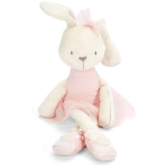 Bunny dancing ballet soft toy