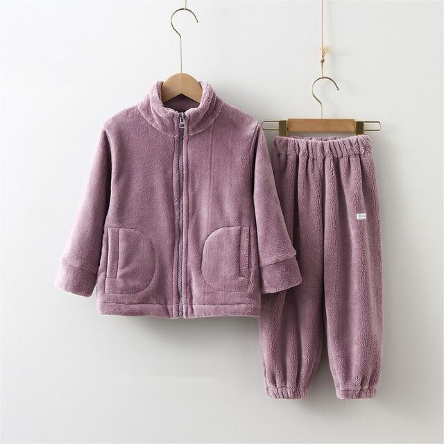 Children Clothes Kids Suit Warm Sweater Fleece Hoodies